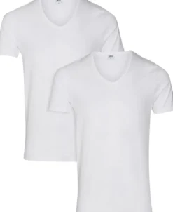 JBS 2-pack t-shirt V-neck GOTS