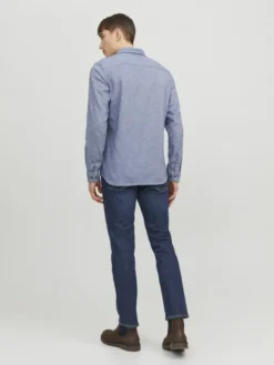 JJECLASSIC MELANGE SHIRT LS SN