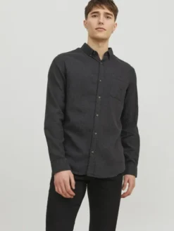 JJECLASSIC MELANGE SHIRT LS SN