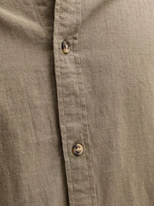 JJESUMMER LINEN BLEND SHIRT L/S SN