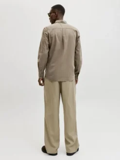 JJESUMMER LINEN BLEND SHIRT L/S SN