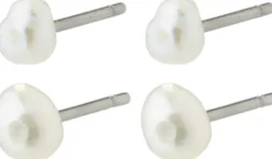 JOHANNE pearl earrings 2-in-1 set