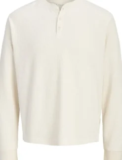 JORCHAMBERI HENLEY LS TEE