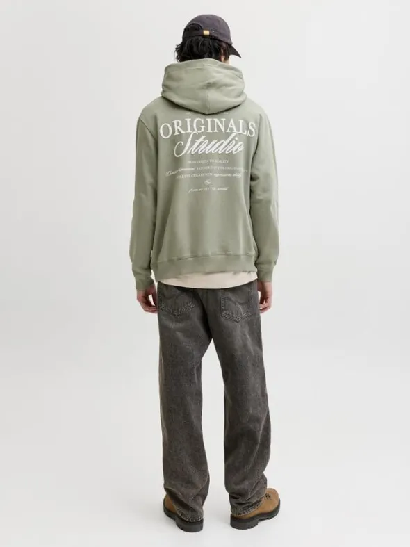 JORNORREBRO TYPO BACK SWEAT HOOD SN