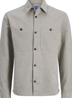 JPRBLURAYLE LINEN BL. SOLID LS SHIR
