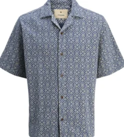 JPRBLUVINCENT PRINT RESORT S/S SHIR