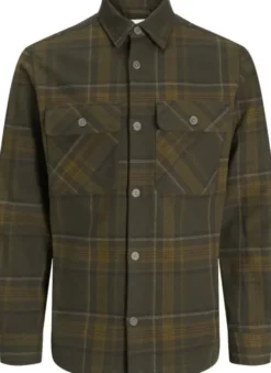 JPRRAYLE MELANGE CHECK L/S OVERSHIR