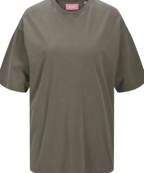 JXANDREA WASH LOOSE SS TEE JRS SN