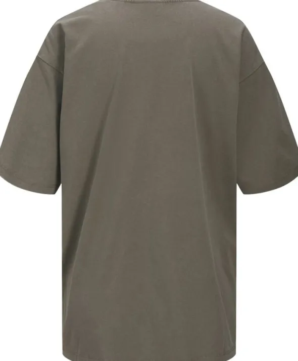 JXANDREA WASH LOOSE SS TEE JRS SN