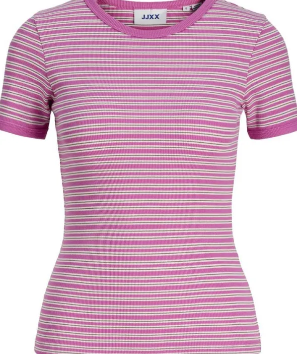 JXFRANKIE STR SS STRIPE TEE JRS