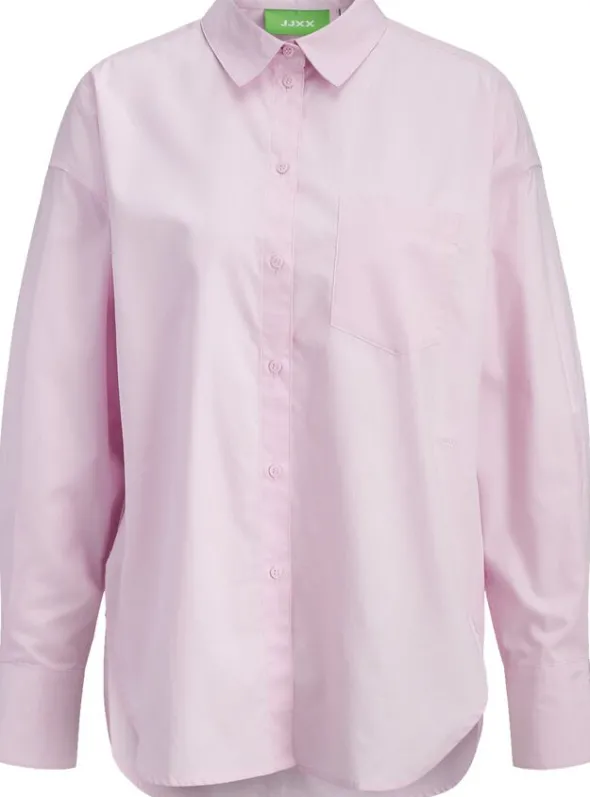 JXJAMIE LS RELAXED POPLIN SHIRT WVN