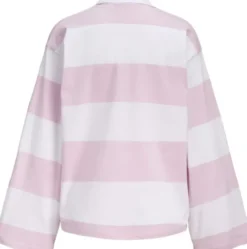 JXVILMA LS STRIPE POLO JRS