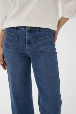 KAbrook Cropped HW Jeans