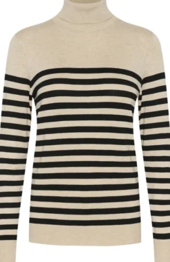 KAlizza Striped Roll Neck