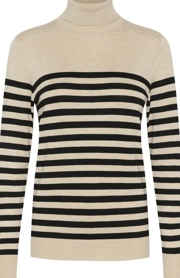 KAlizza Striped Roll Neck