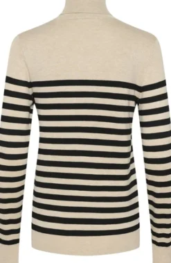 KAlizza Striped Roll Neck