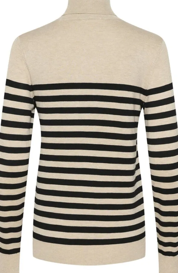 KAlizza Striped Roll Neck