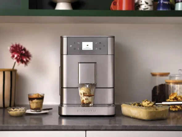 KITCHENAID fuldautomatisk espressomaskin-5KES8556ESX