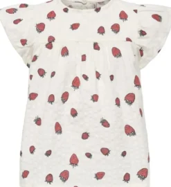 KMGFINA CERISE SS TOP AOP WVN