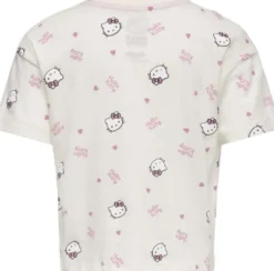 KMGKITTY LIFE SS LOOSE PRINTED TEE