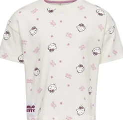 KMGKITTY LIFE SS LOOSE PRINTED TEE