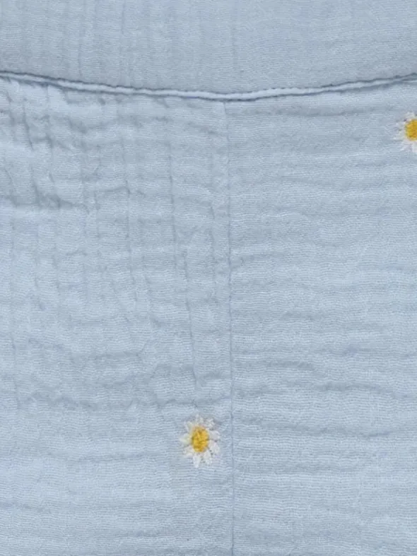 KMGTHYRA EMB FRILL SHORTS WVN