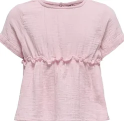 KMGTHYRA LIFE S/S TOP WVN NOOS