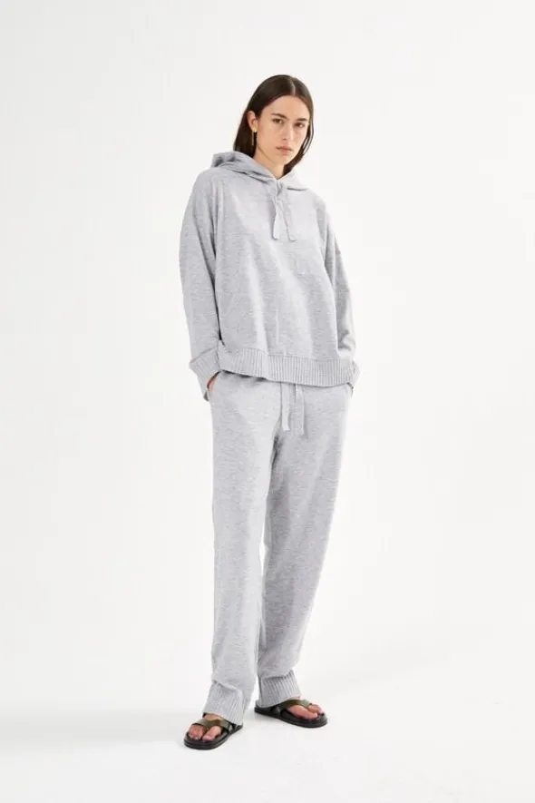 Knit lounge over size hoodie - Hele