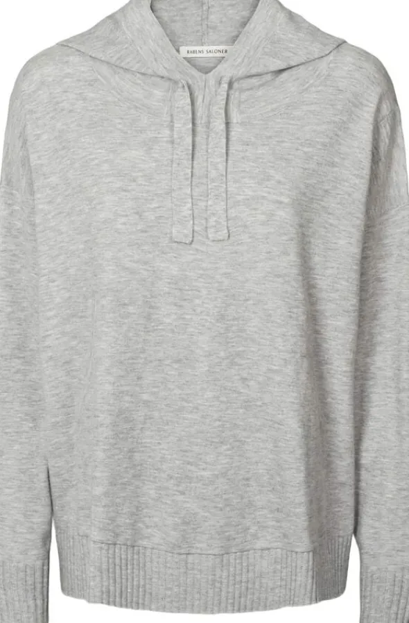Knit lounge over size hoodie - Hele