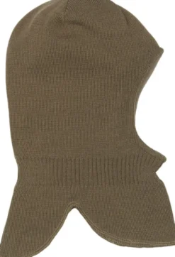 Knitted Balaclava w Wool & Windstop