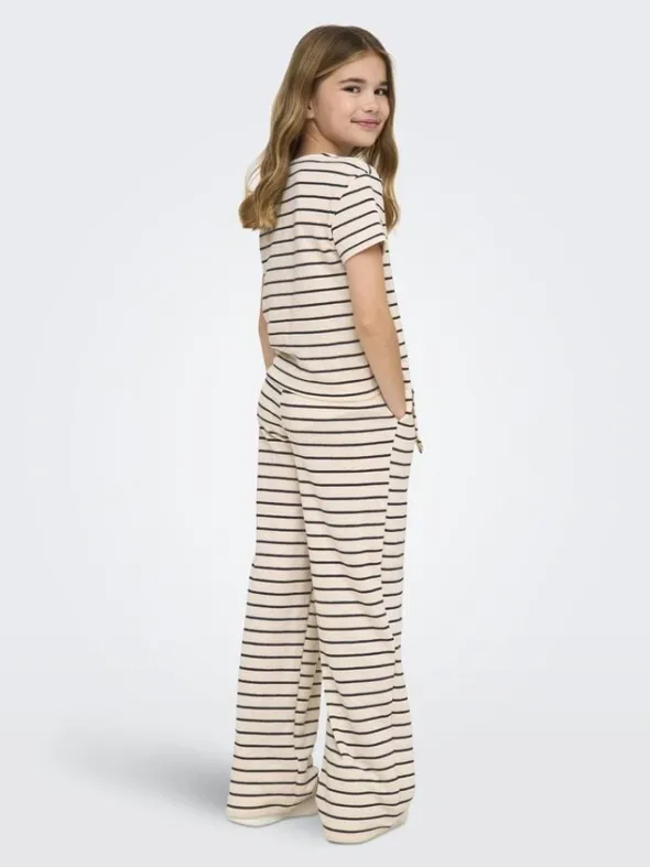 KOGJANA SS STRIPED KNOT TOP JRS