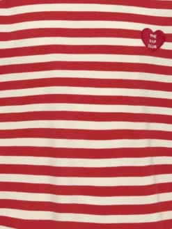 KOGLIVINA L/S O-NECK STRIPE TOP JRS