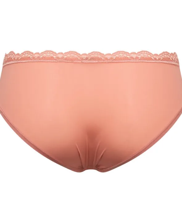 Lace Waistband Microfibre Briefs