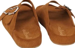 LAMIA - SOFT SUEDE SANDAL / RUBBER SOLE