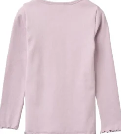 Langærmet Rib T-shirt Ida