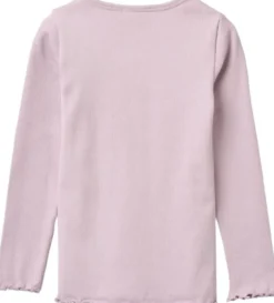 Langærmet Rib T-shirt Ida