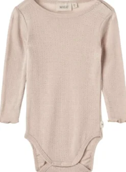 Langærmet Uld/silke body Liea