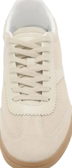 Leather mixed sneakers