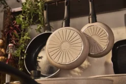 Ledro Stekpanna 32 Beige Rund Aluminum