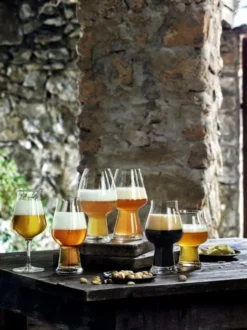 Ølglass stout/porter Birrateque 60 cl 2 stk. Klar