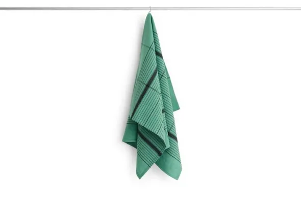 Linear Tea Towel-W52 x L80-Green