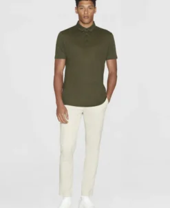 Linen polo - GOTS/Vegan