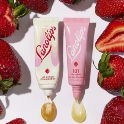 Lip Rituals Scrub & Balm Duo Strawberry - läppbalsam och skrubb