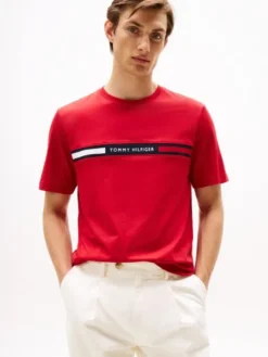 Logo Embroidery Insert Jersey T-Shirt