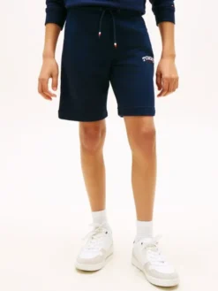 Logo Embroidery Terry Sweat Shorts