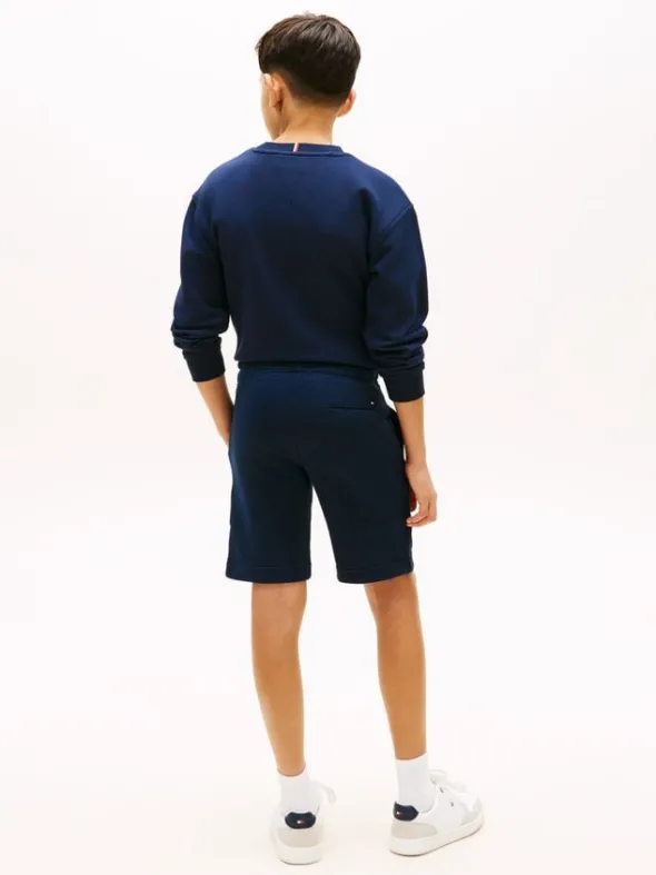 Logo Embroidery Terry Sweat Shorts