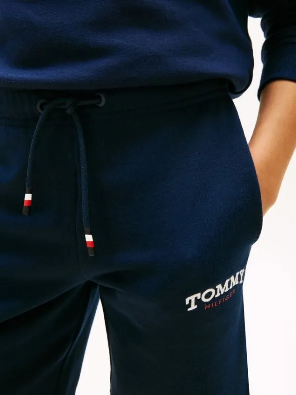 Logo Embroidery Terry Sweat Shorts