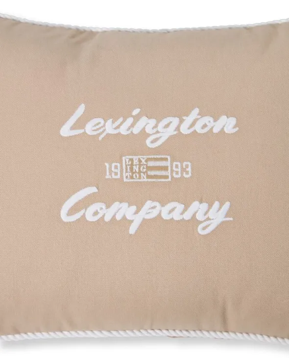 Logo Organic Cotton 40x30 Pillow