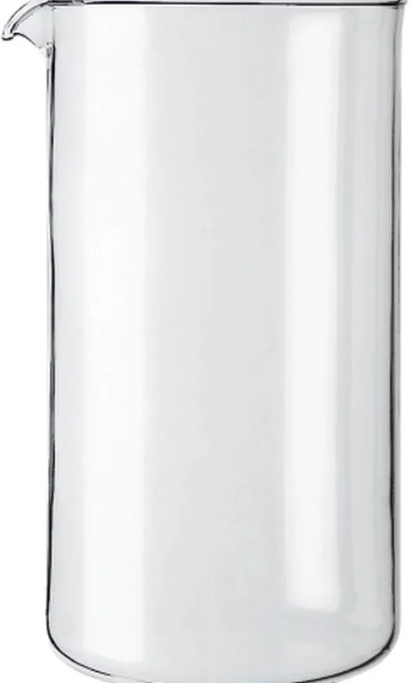Løst glas til 8 kop kaffebrygger, dia 9. 6 cm, H 18 cm