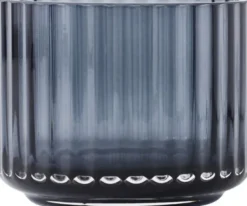 Lyngby tealight holder glas blå